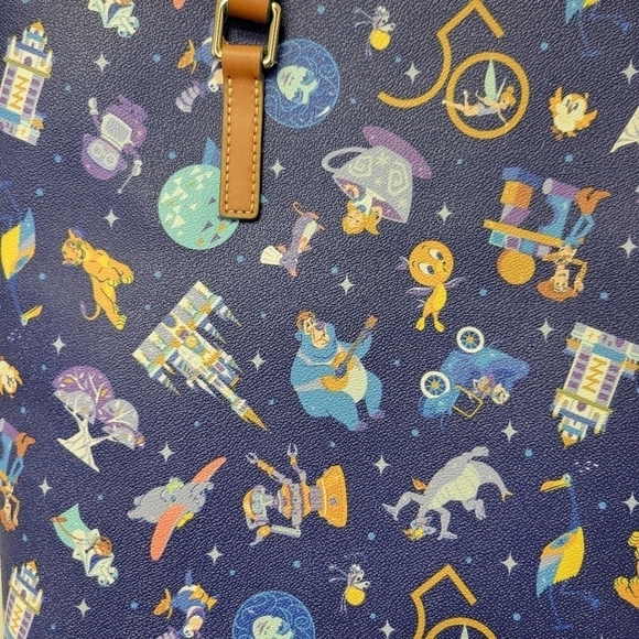 Dooney & Bourke Disney World 50th Anniversary Tote Bag 2022 - Picture 8 of 10